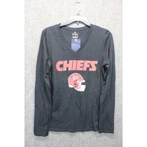 Kansas City Chiefs Travis Kelce #87 Fanatics Jersey Womens Small Long Sleeve New